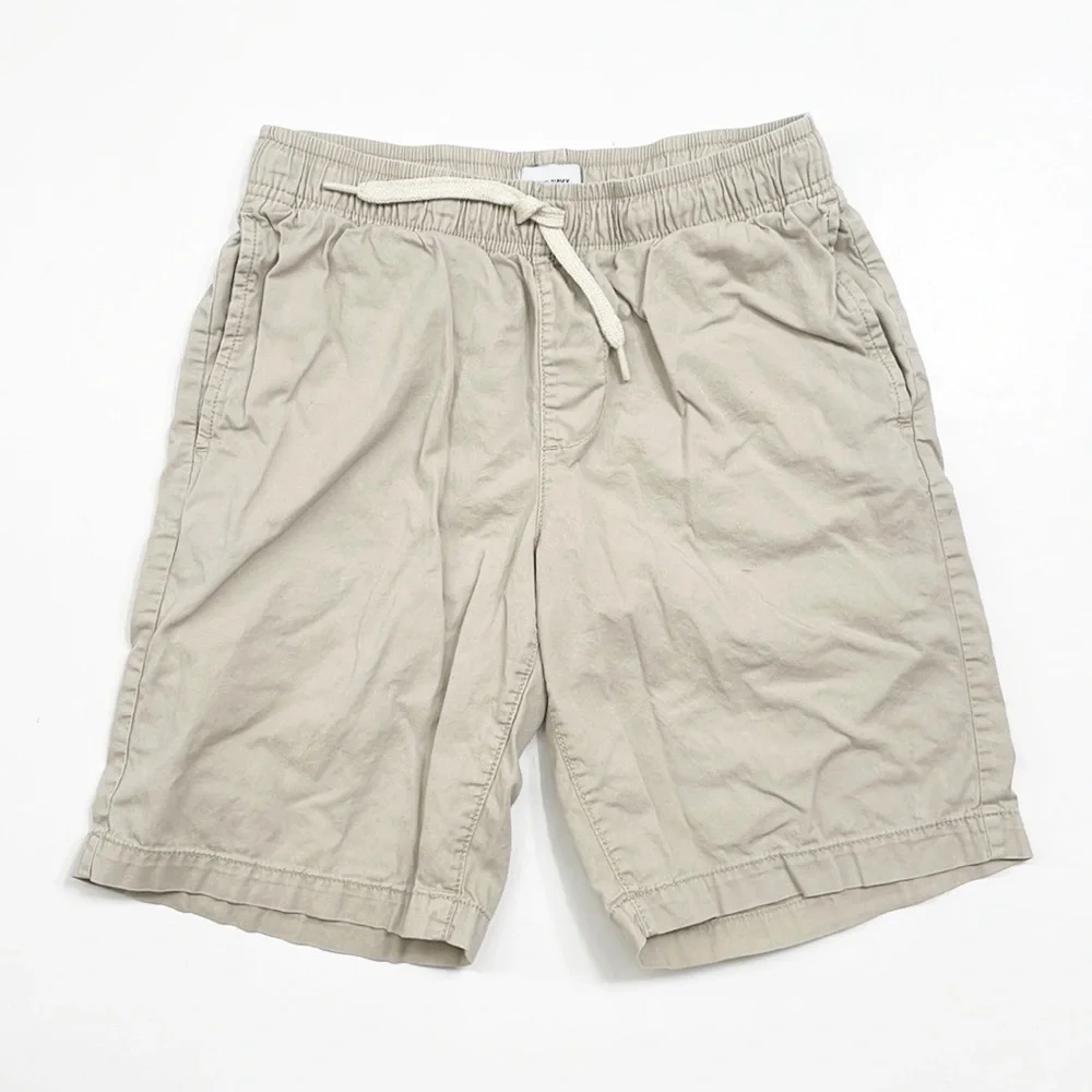 Old Navy boys cream shorts